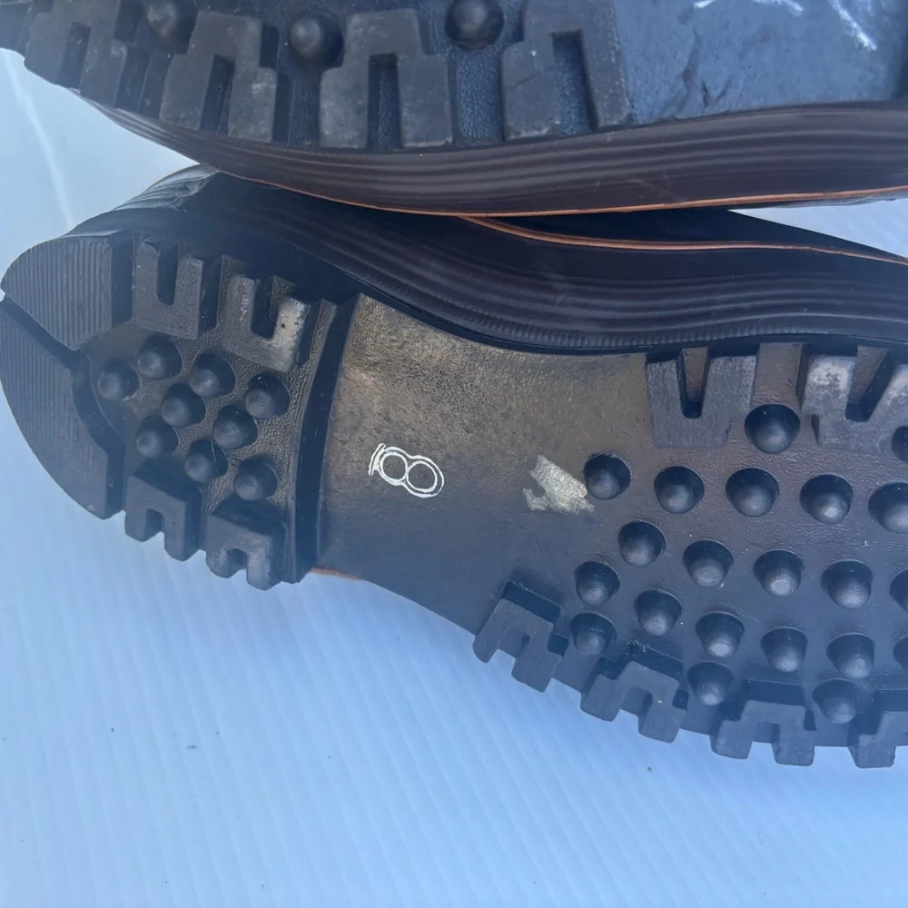 Lacrosse Brown and Black Rain & Snow Boots with Waterproof Design